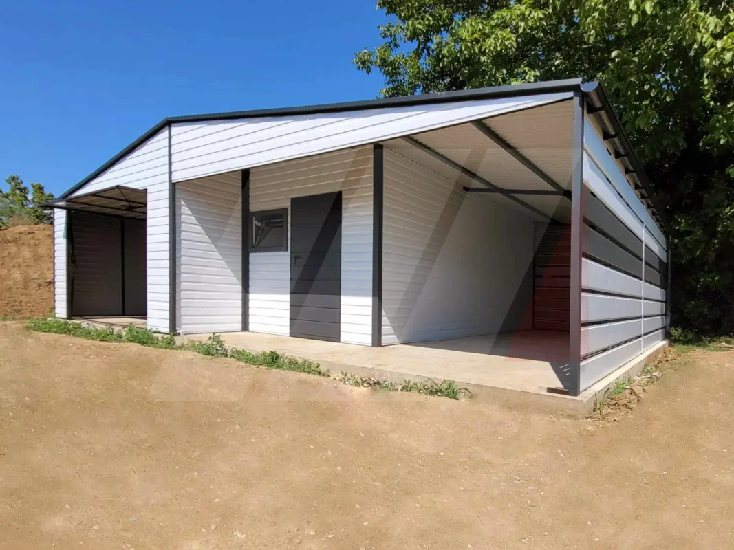 Plechová garáž na pozemku – nezbytné podmínky