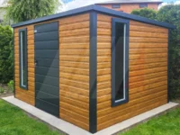 Zahradní nářaďový domek 3m x 2,5m se střechou spádovanou dozadu