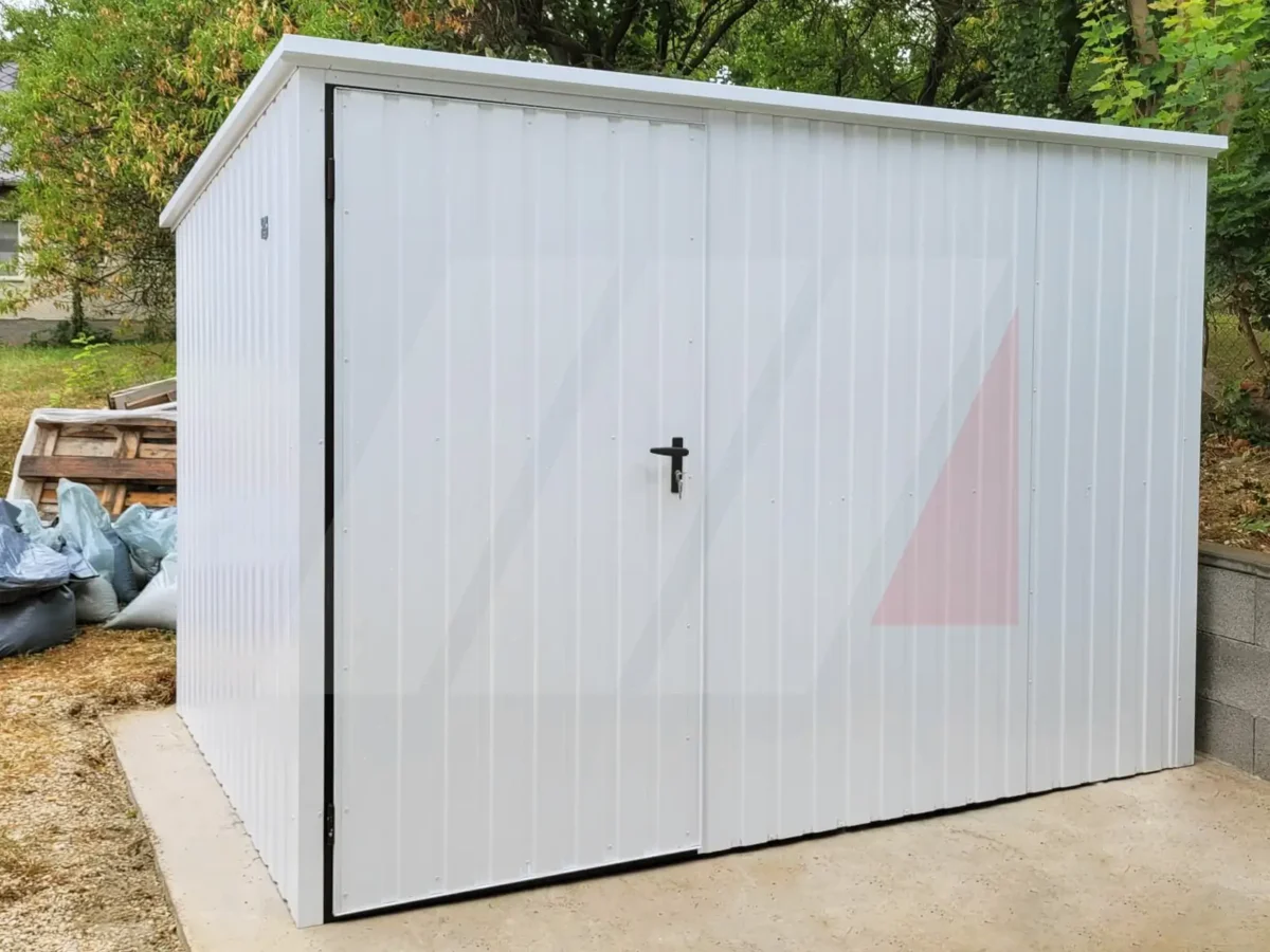 Zahradní nářaďový domek 2.5m x 2m se spádem střechy dozadu