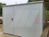 Zahradní nářaďový domek 2.5m x 2m se spádem střechy dozadu