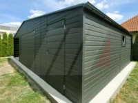 Plechové garáže z matného plechu