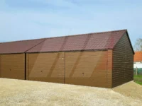 Skladová hala ořech 21m x 6m se šesti výklopnými vraty