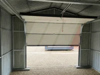 Garáž Premium se sekčními vraty 4 m × 5,5 m Antracit, lamely